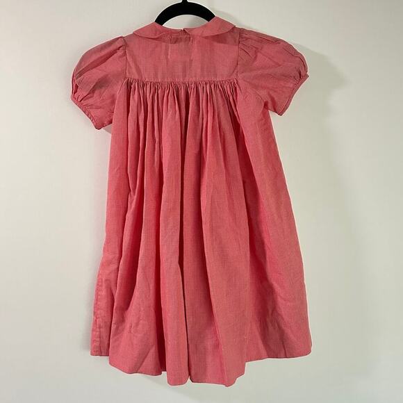 VINTAGE STRASBURG 2 Year Girl Cottagecore Floral Puff Sleeve Button Down Dress - Picture 2 of 11